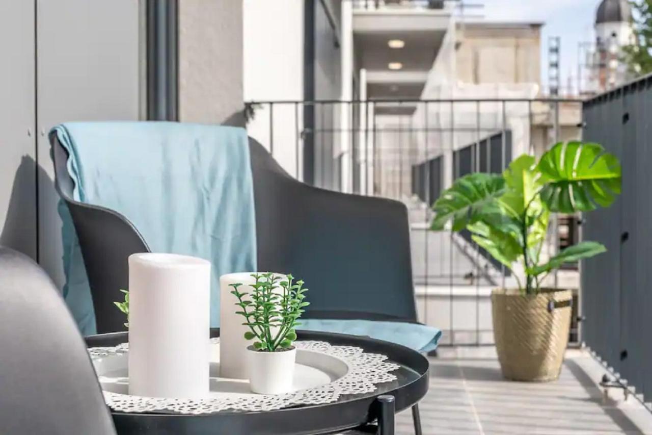 Brand New Modern Apartment-2 Rooms-Balcony-Garage Budapest Ngoại thất bức ảnh