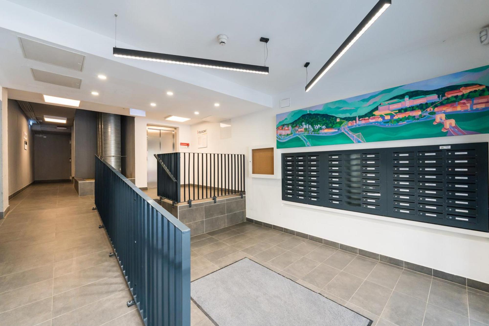 Brand New Modern Apartment-2 Rooms-Balcony-Garage Budapest Ngoại thất bức ảnh