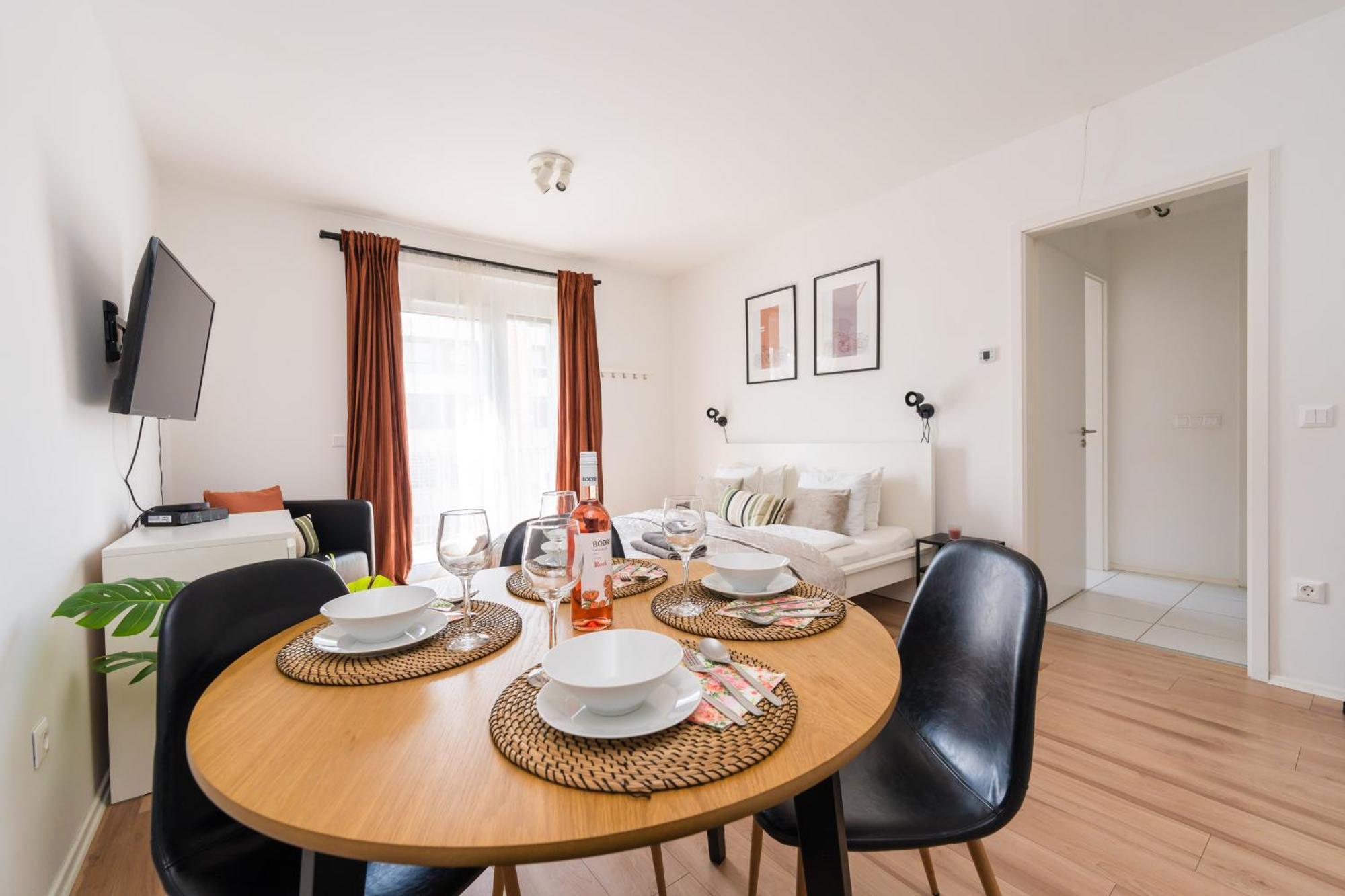Brand New Modern Apartment-2 Rooms-Balcony-Garage Budapest Ngoại thất bức ảnh