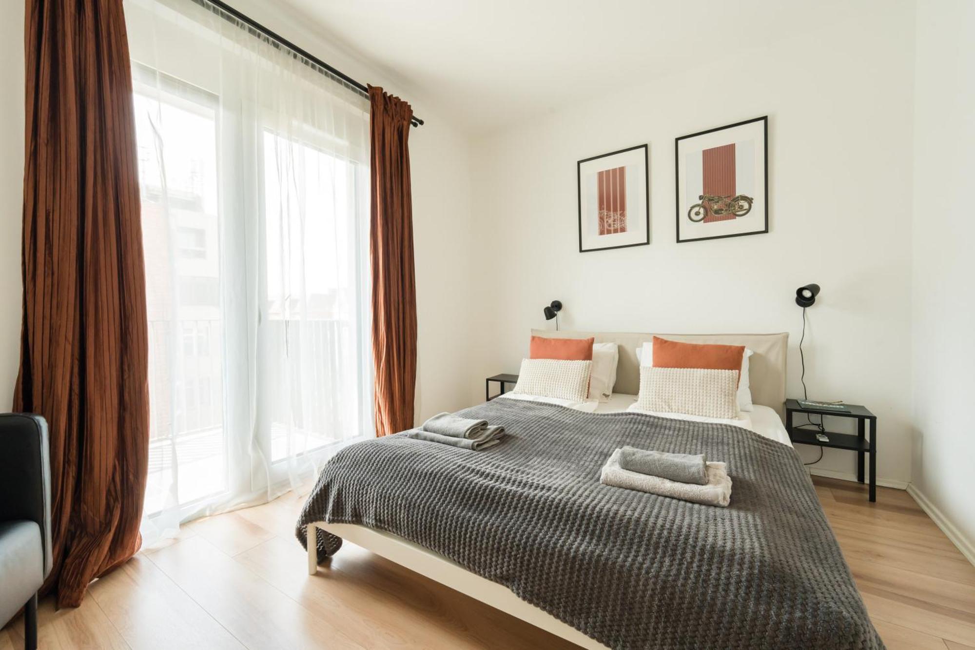 Brand New Modern Apartment-2 Rooms-Balcony-Garage Budapest Ngoại thất bức ảnh