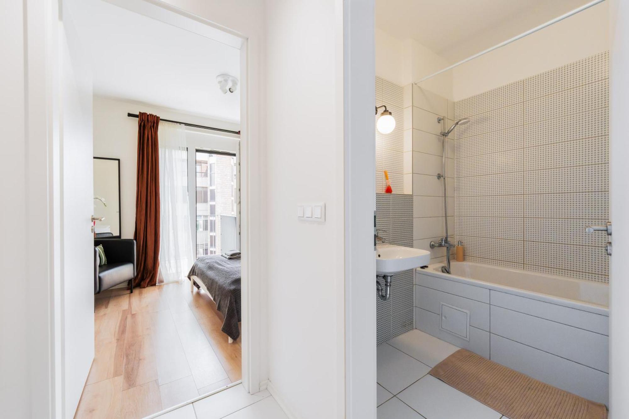 Brand New Modern Apartment-2 Rooms-Balcony-Garage Budapest Ngoại thất bức ảnh